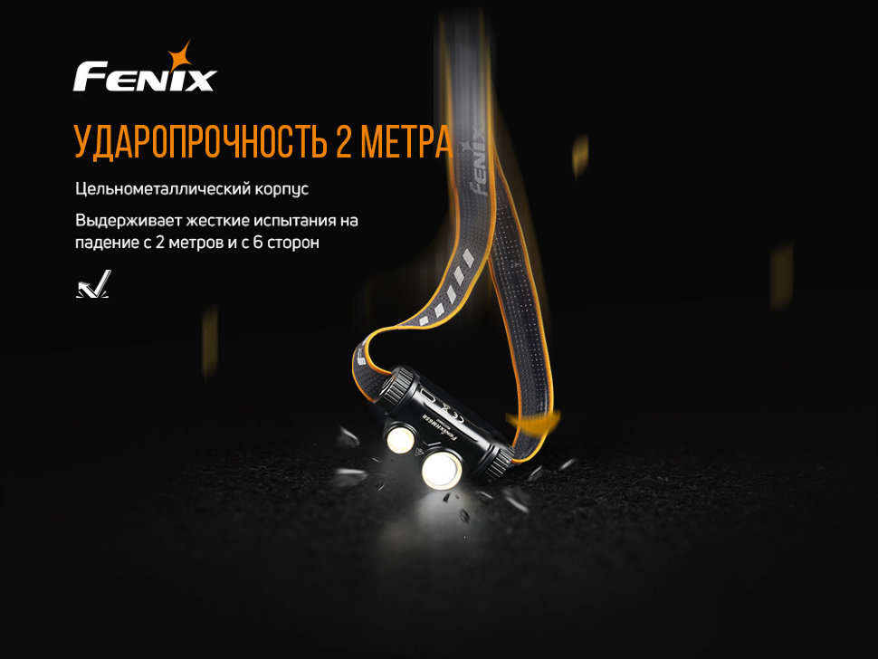 Набор Fenix HM65R LED Headlight+E01 V2.0