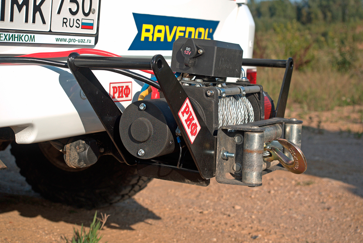 картинка Площадка переносной лебедки в квадрат фаркопа РИФ