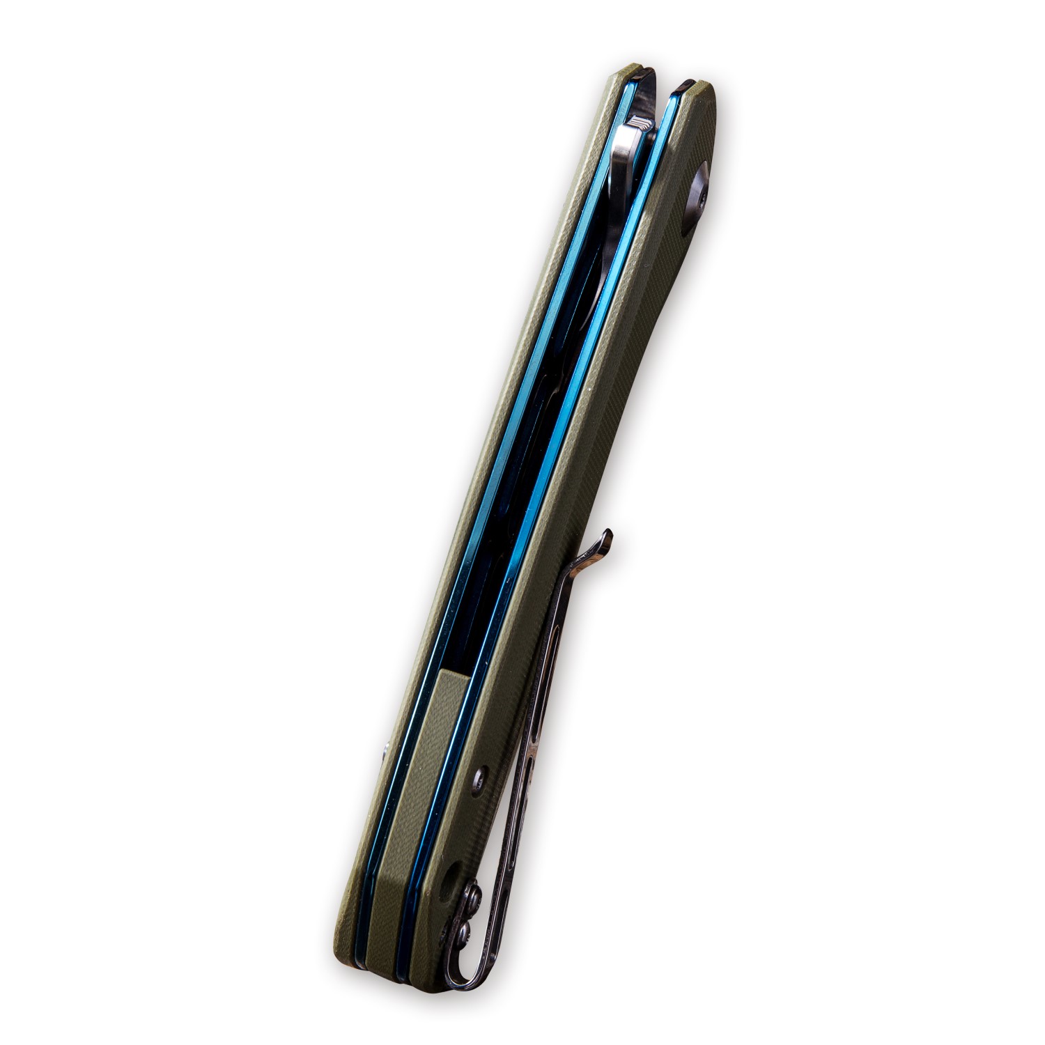 картинка Складной нож CIVIVI Baklash 9Cr18MoV Steel Satin Finished Handle G10 Green