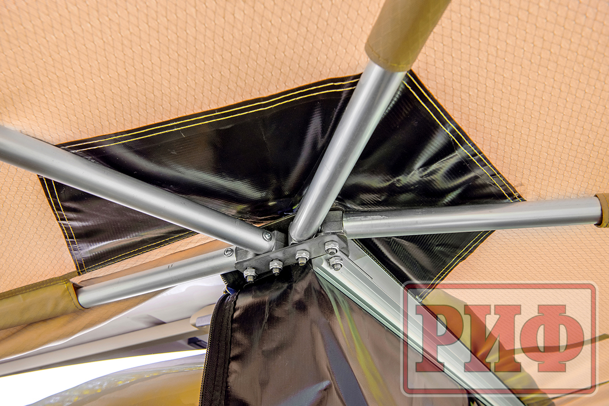 картинка Маркиза автомобильная РИФ веерная 2,5х2,5 м (правая)