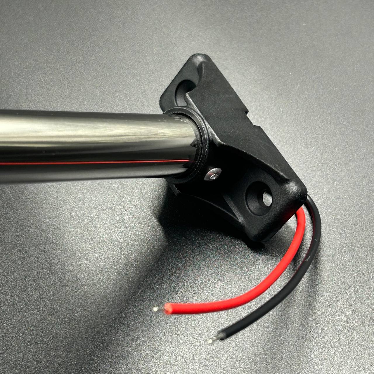 Огонь топовый на стойке LED(белый)(318мм) (Sunfine)