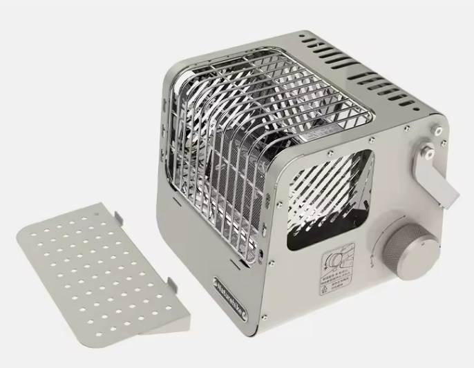 картинка Обогреватель газовый Naturehike многофункциональный, 1,1 кВт бежево-серый