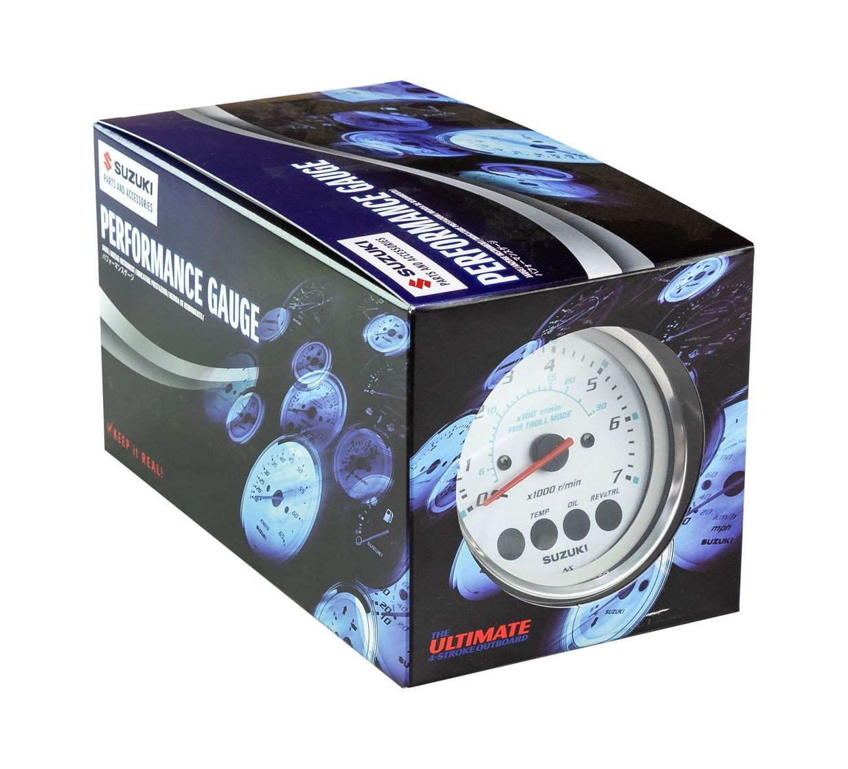 картинка Тахометр 4", 7000 об/мин, Suzuki DF40A-200A, белый