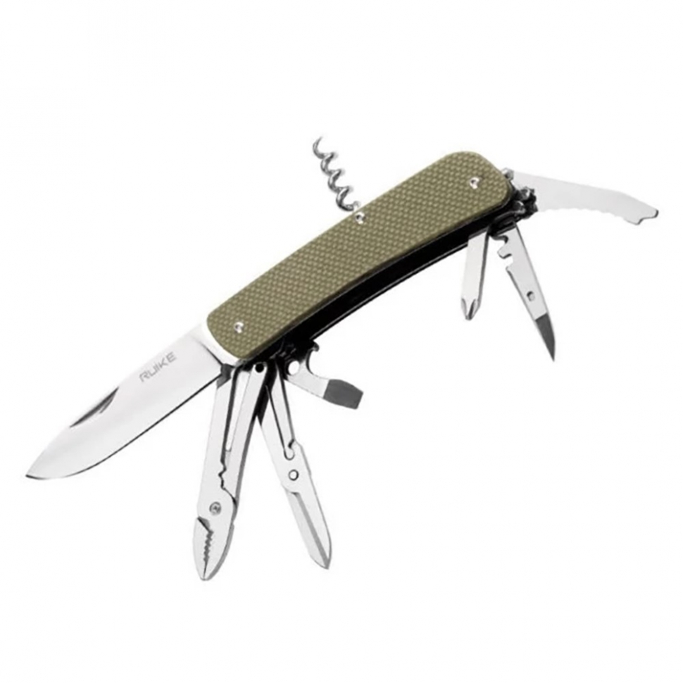картинка Нож multi-functional Ruike L41-G зеленый