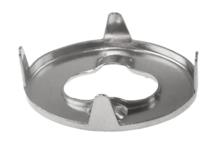 картинка Люверс под поворотную застежку DOT, никелир. латунь