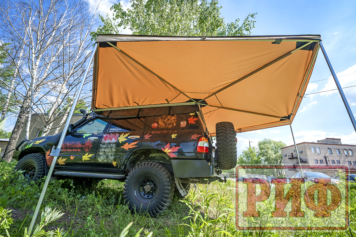 картинка Маркиза автомобильная РИФ веерная 2,5х2,0 м (левая)