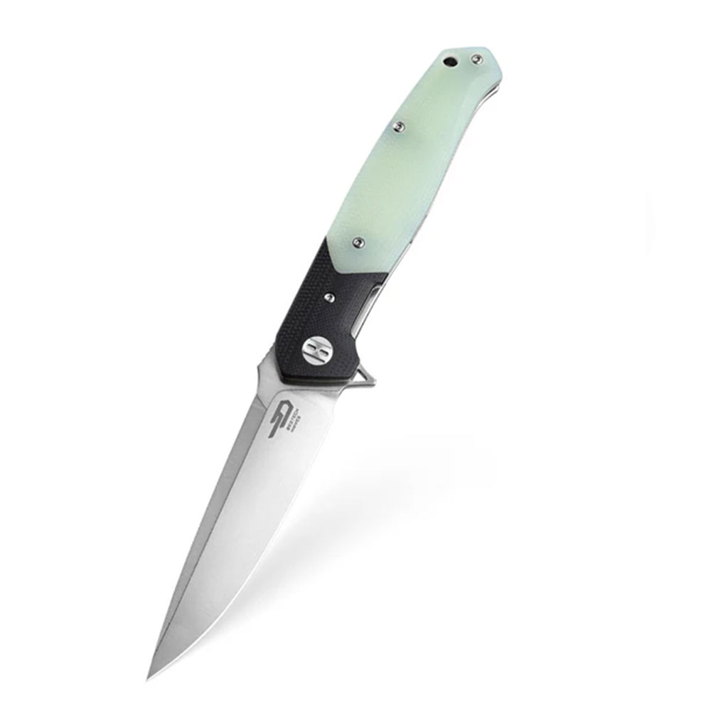 картинка Нож Bestech Swordfish сталь D2, рукоять G10 черно-нефритовая