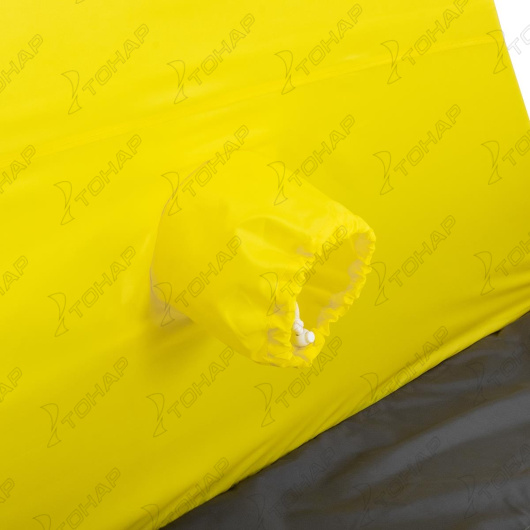 картинка Палатка зимняя утепленная HELIOS Куб Premium 1,8х1,8 желтый/серый