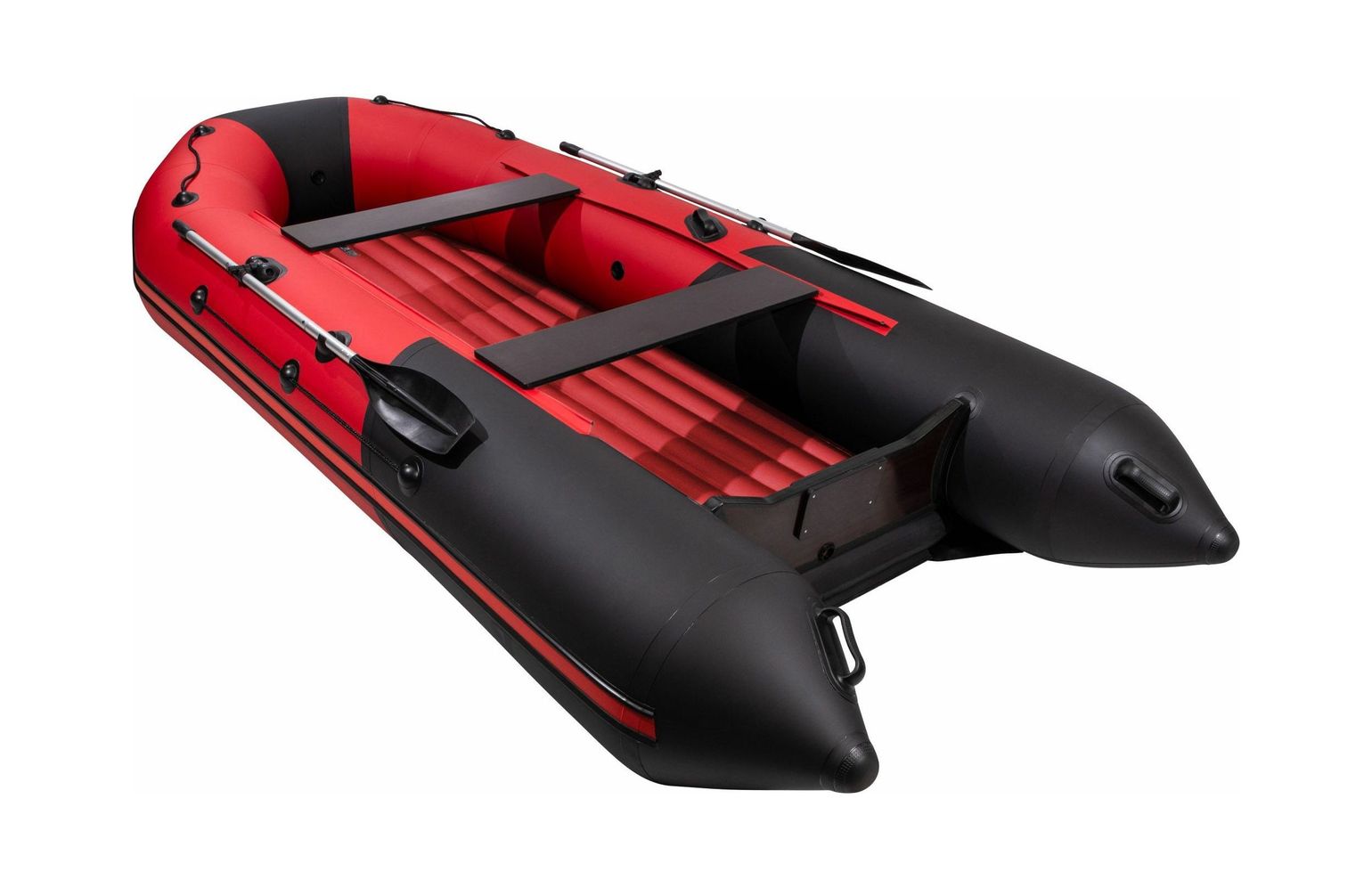 картинка Надувная лодка ПВХ, Таймень NX 4000 НДНД PRO, красный/черный