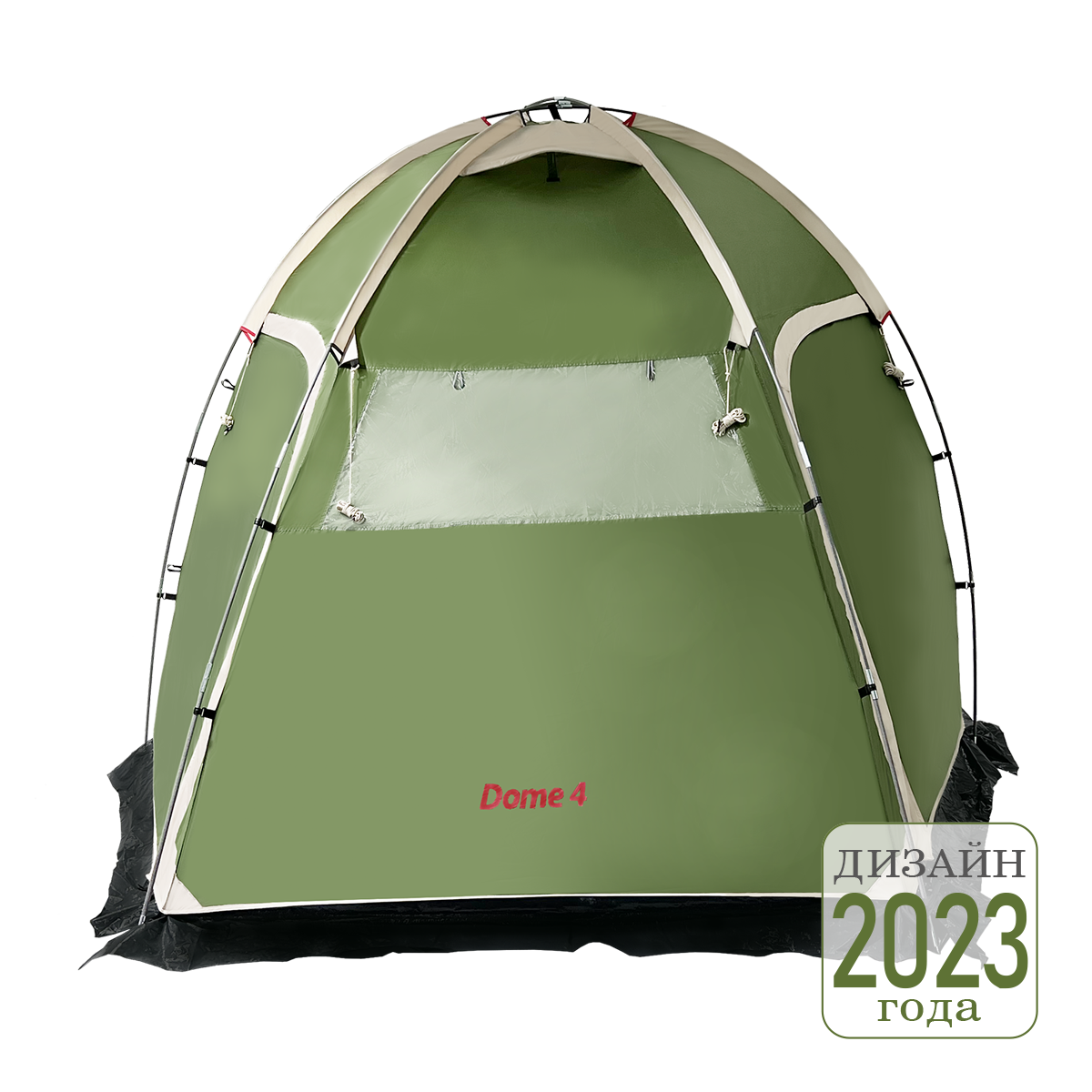 картинка Палатка BTrace DOME 4 Кемпинг 2-х слойная, 4-х местная