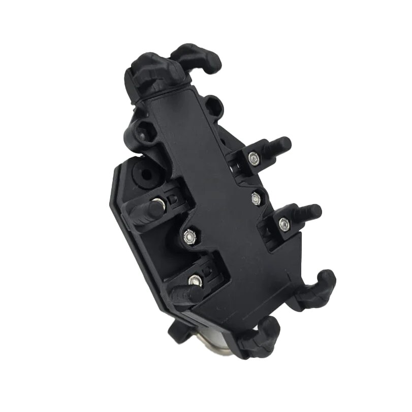 RAMRU-30958 Держатель QG с демпфером для смартфона на руль мотоцикла