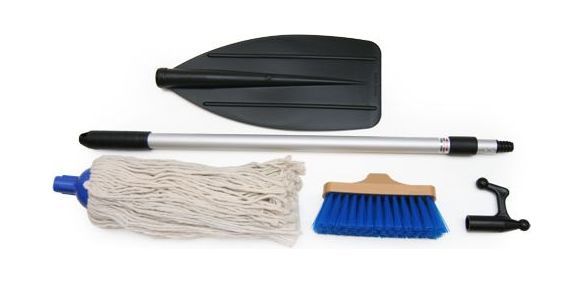 картинка Комплект разборный багор, щетка, весло