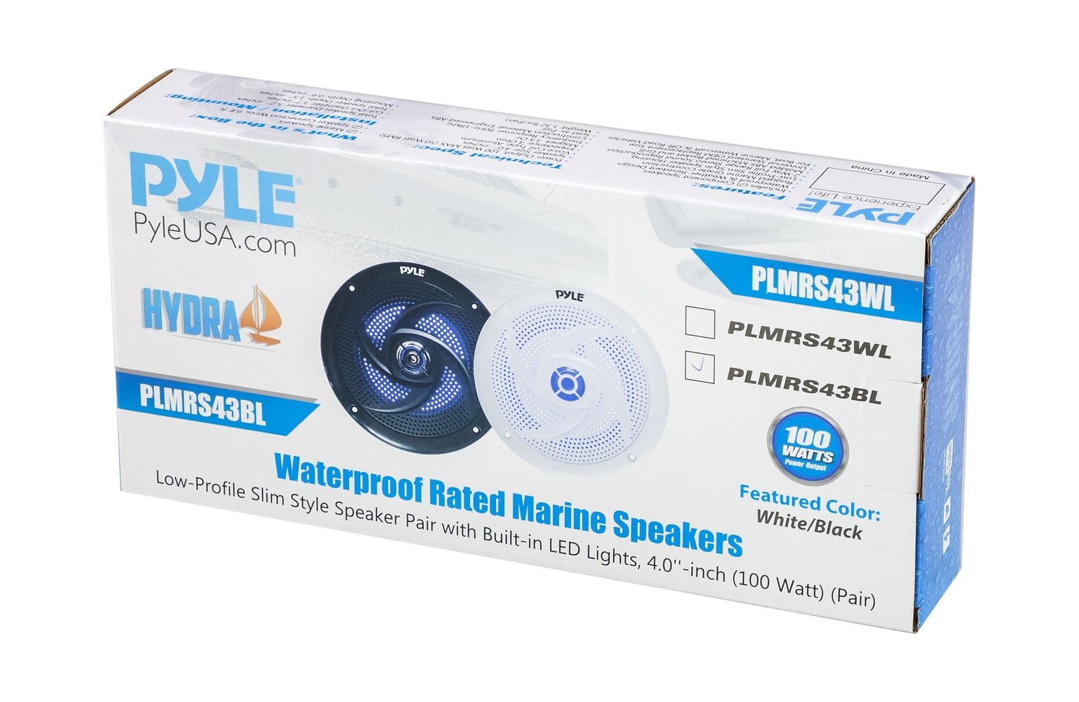 картинка Морская акустика PYLE PLMRS43BL