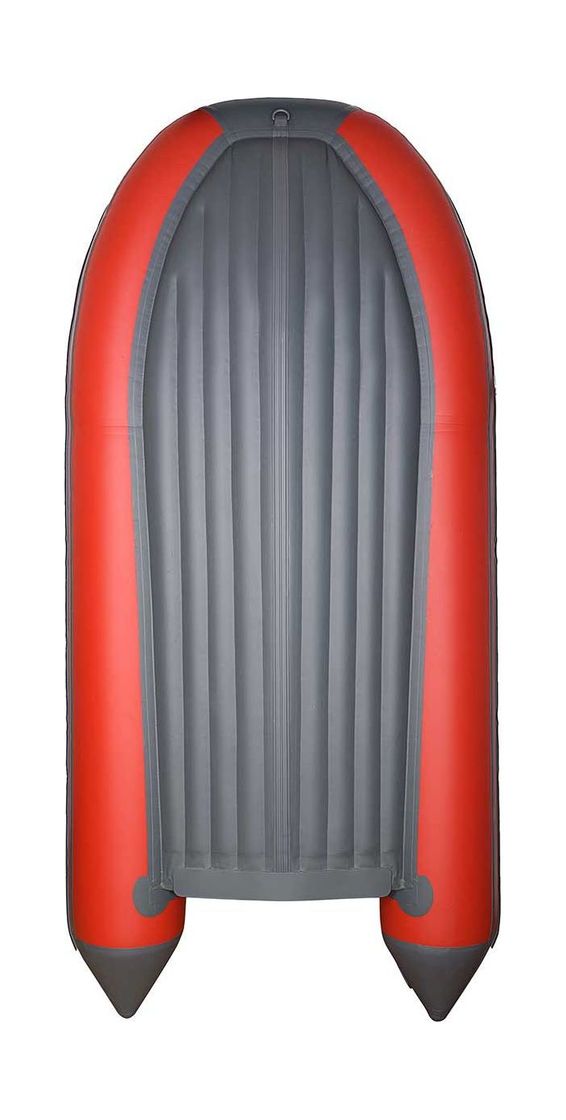 картинка Надувная лодка ПВХ, Адмирал 360 НДНД, роульс, рым, накладки, красный/серый