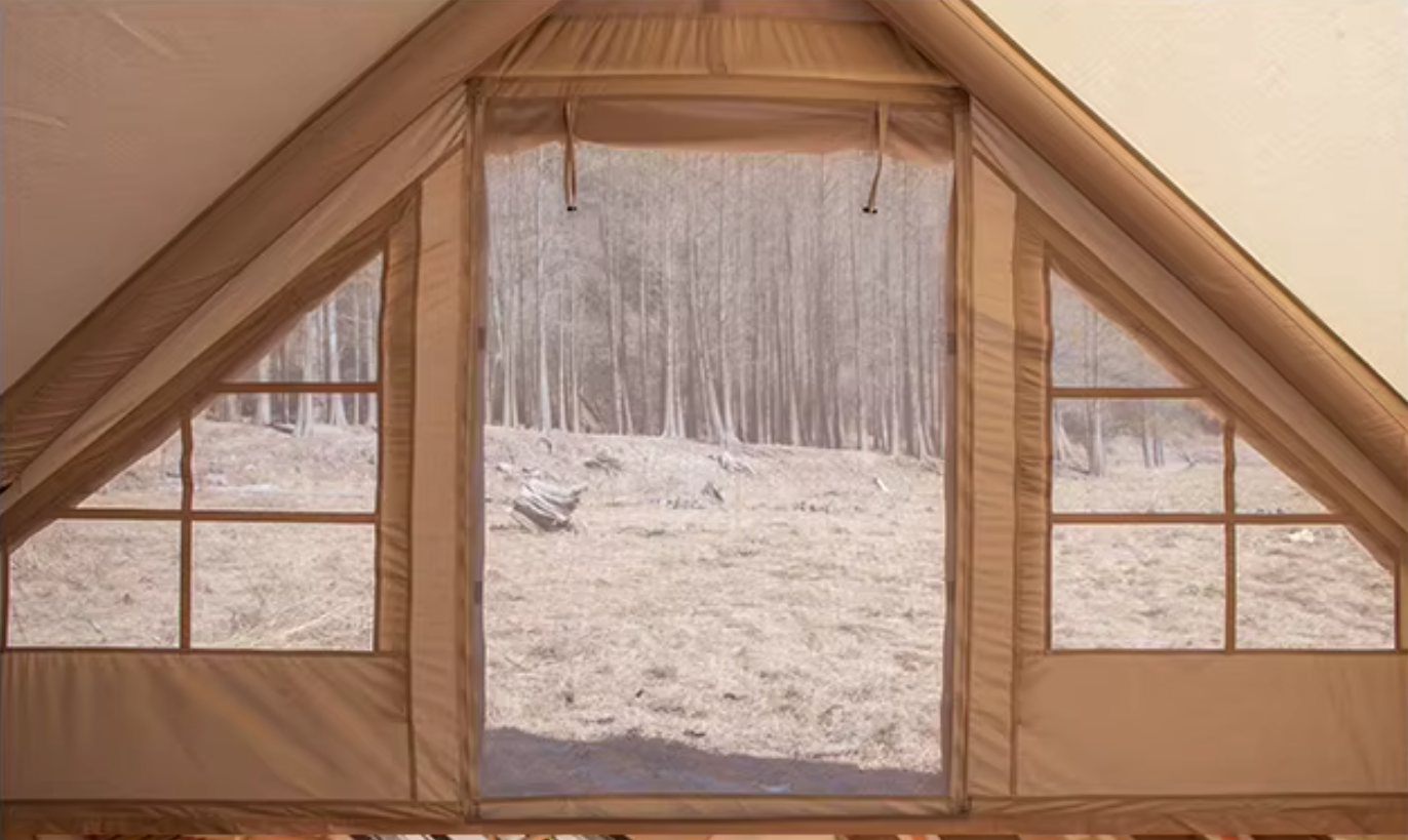 картинка Палатка Naturehike надувная Extend Air 6,3 , цвет песочный