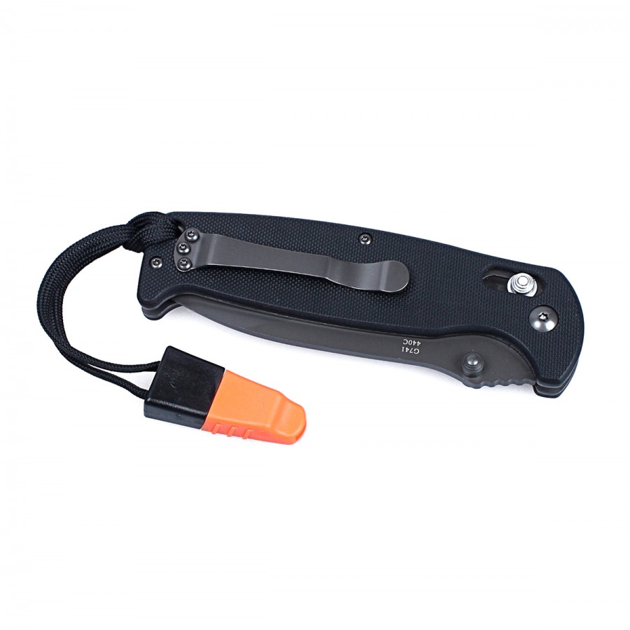 картинка Нож Ganzo G7413-WS черный