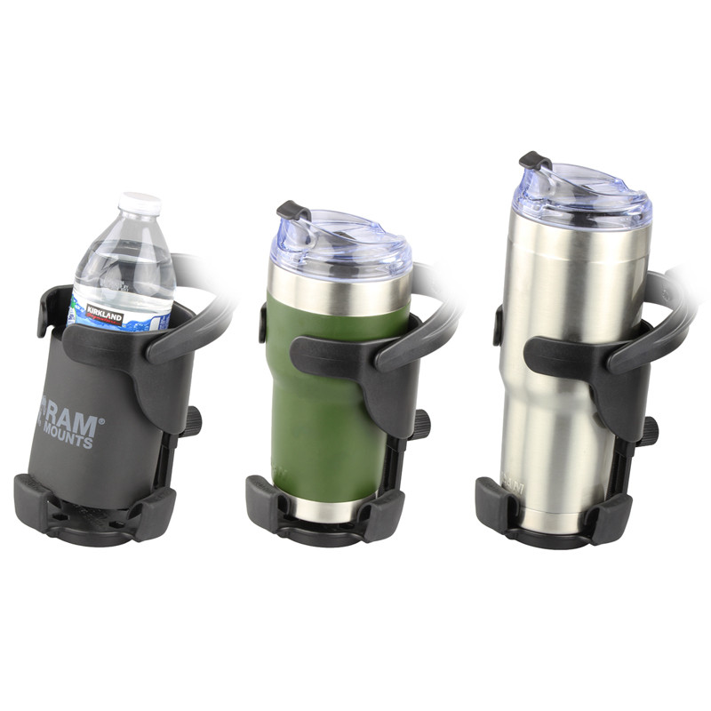 картинка Крепление RAM® Level Cup™ XL 1 л вращающийся подстаканник, полумуфта под шары 25 мм (1") 