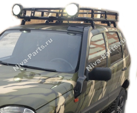 картинка Шноркель Chevrolet-Niva (окрашенный) Niva-parts NP-00298