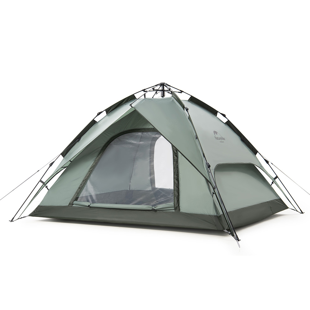 Палатка Naturehike автоматическая NH21ZP008, трехместная, серо-зеленая, 6927595777442
