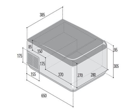 картинка Портативный холодильник Vitrifrigo 12/24