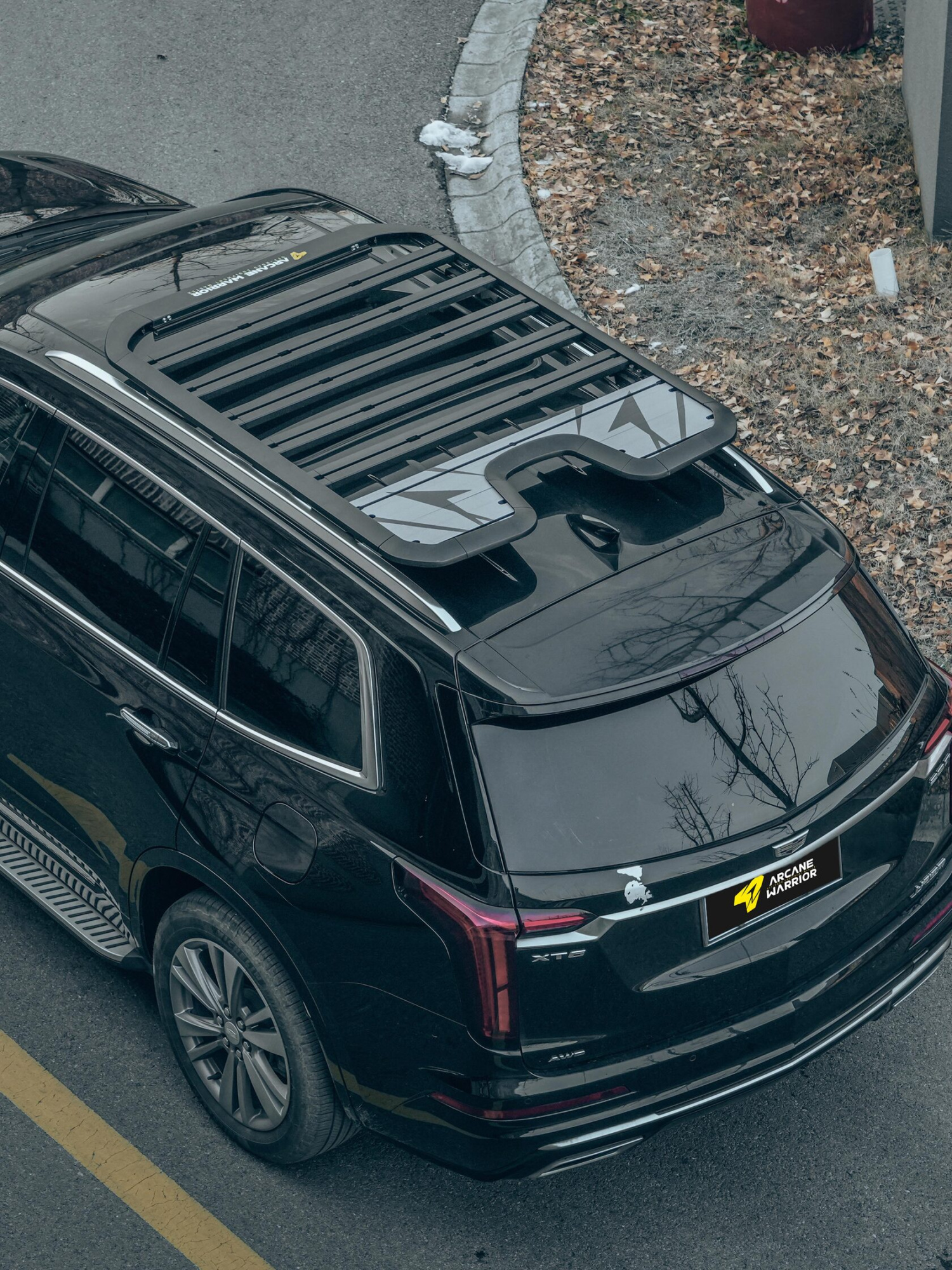 картинка Багажник экспедиционный STORM Roof Rack для Cadillac XT6 (2016-2024)