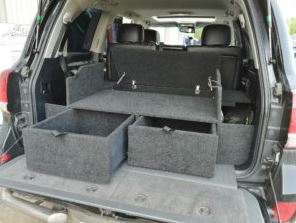 Органайзер «Экспедиция» для Toyota Land Cruiser 200 Серый