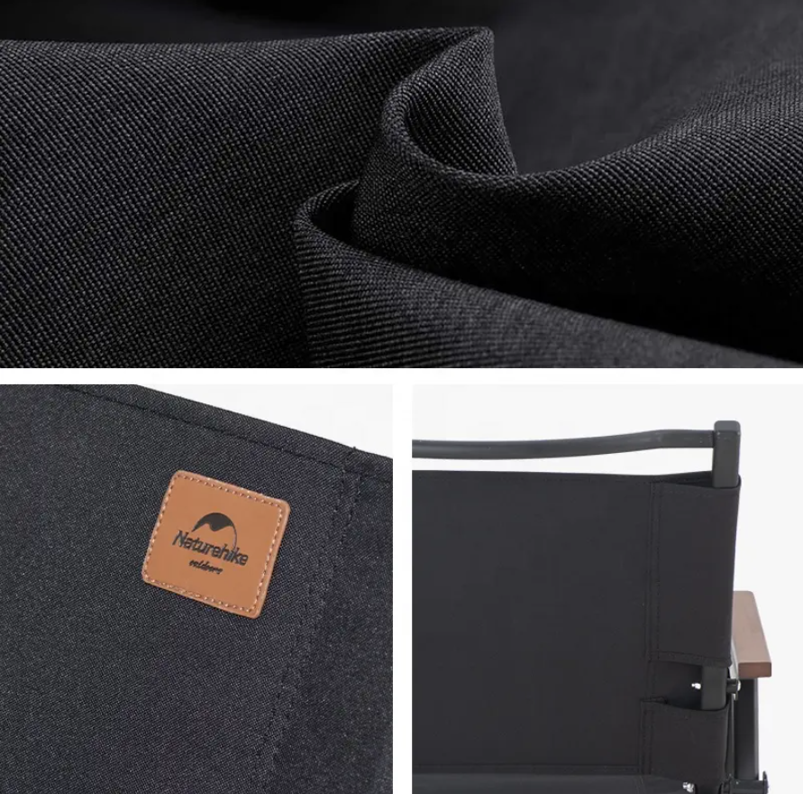 картинка Кресло туристическое Naturehike, складное бежевое, нагрузка до 120 кг