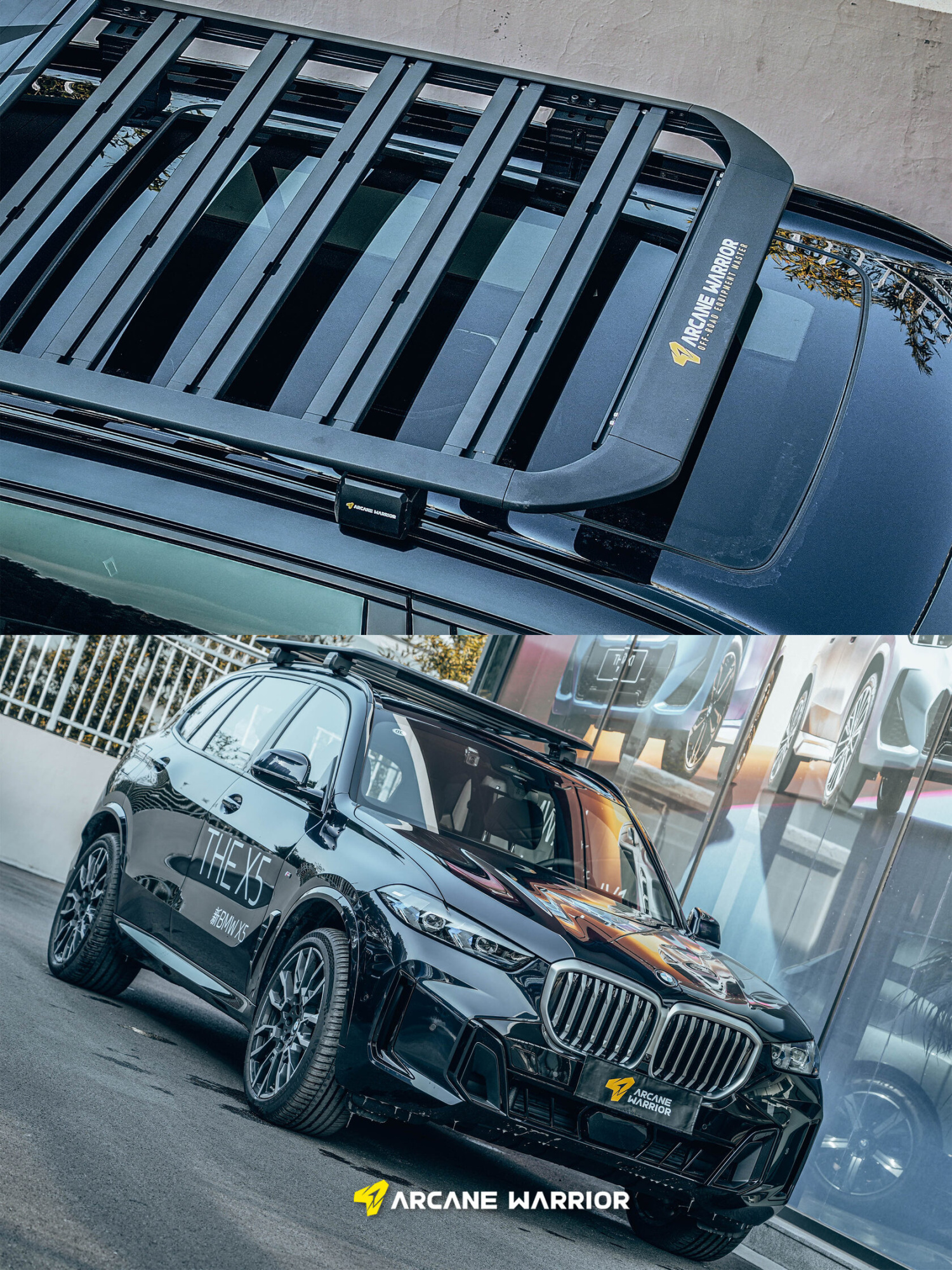 картинка Багажник экспедиционный STORM Roof Rack для BMW X5 (2014-2018)