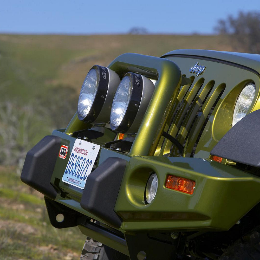 Бампер ARB Combar для Jeep Wrangler JK (07- с ПТФ)