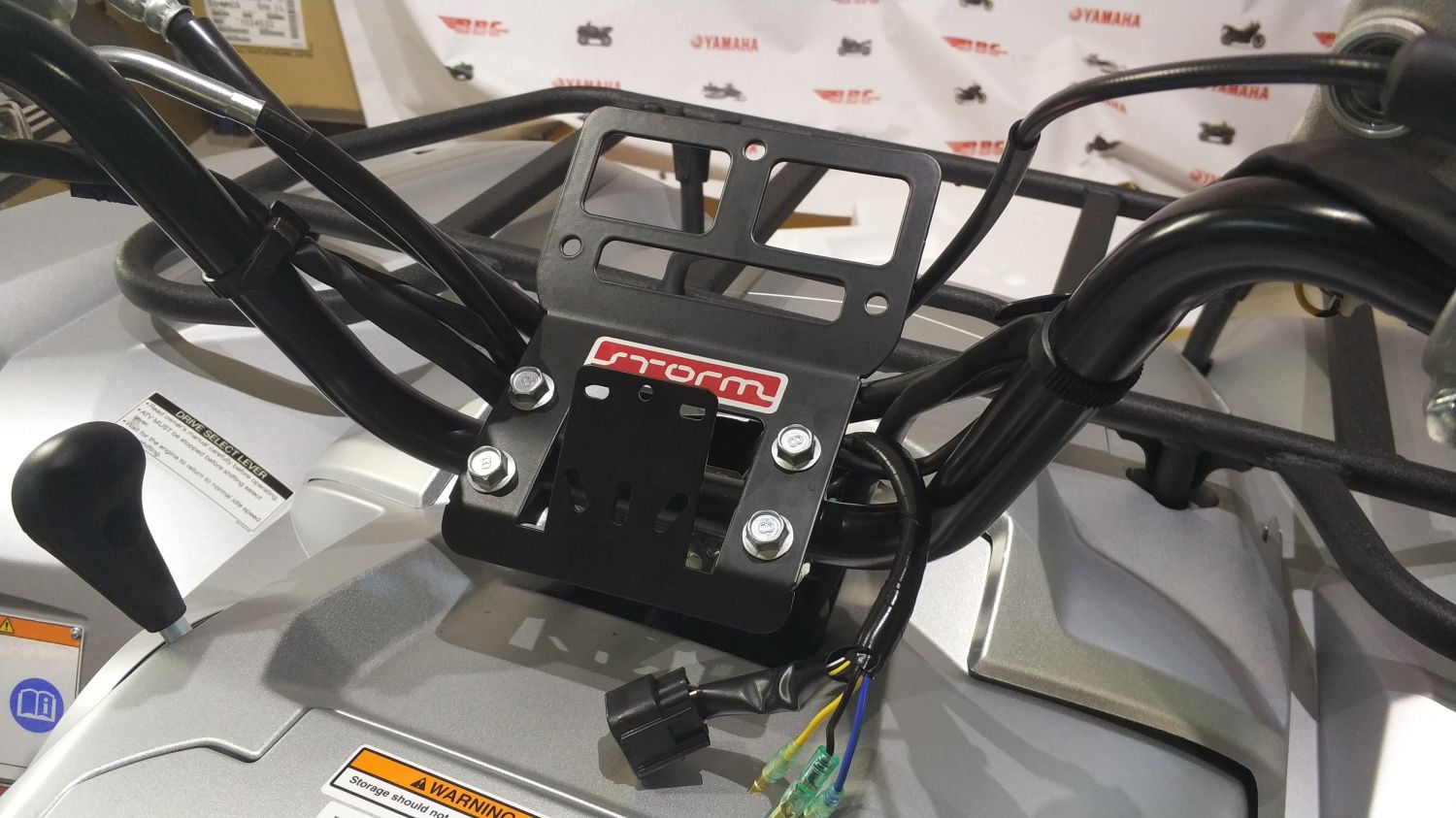 картинка Кронштейн навигатора для YAMAHA Grizzly 700, 2016-2016