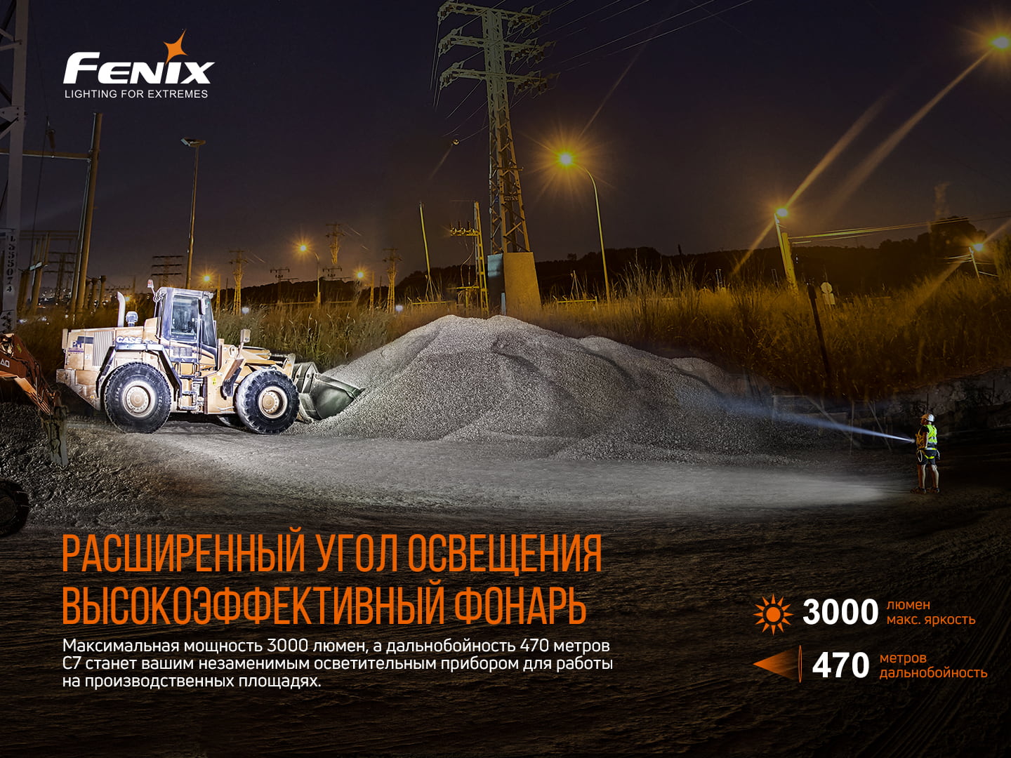 картинка Фонарь Fenix C7
