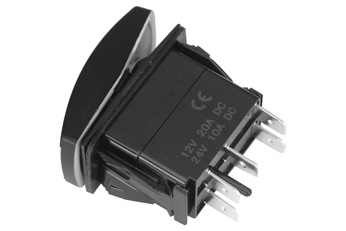 картинка Кнопка РИФ ВКЛ/ВЫКЛ, красный, GO-GO