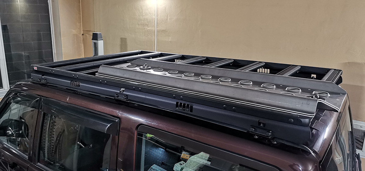 картинка Багажник экспедиционный УАЗ ПАТРИОТ 1250x2080 мм платформа алюминий