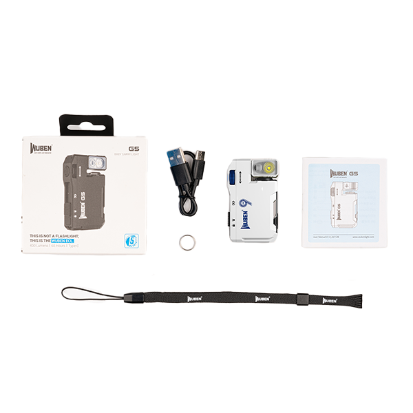 Фонарь Wuben G5 White NEW