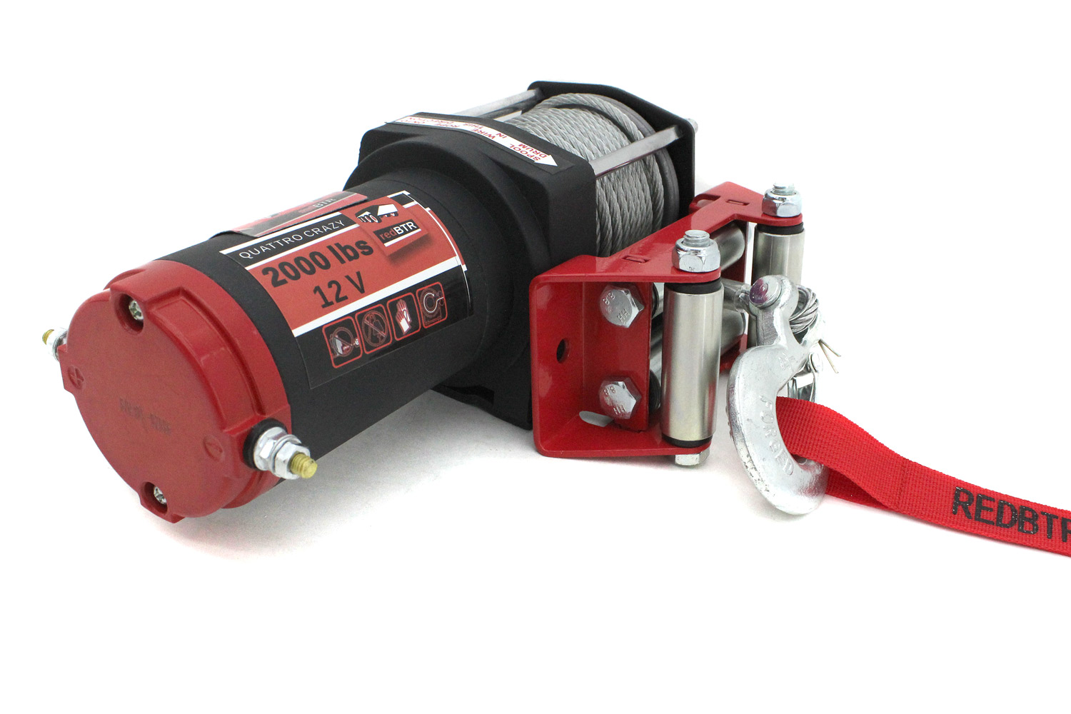 картинка Лебедка redBTR QUATTRO CRAZY 2,0 12v, 908кг, 2kw, 153:1
