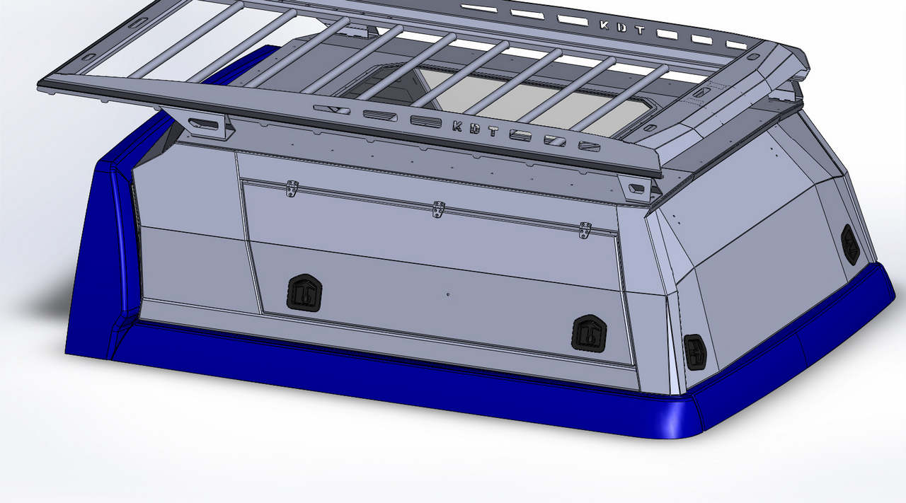 картинка Панорамный люк из оргстекла для кунга Toyota Tundra — KDT 22282G