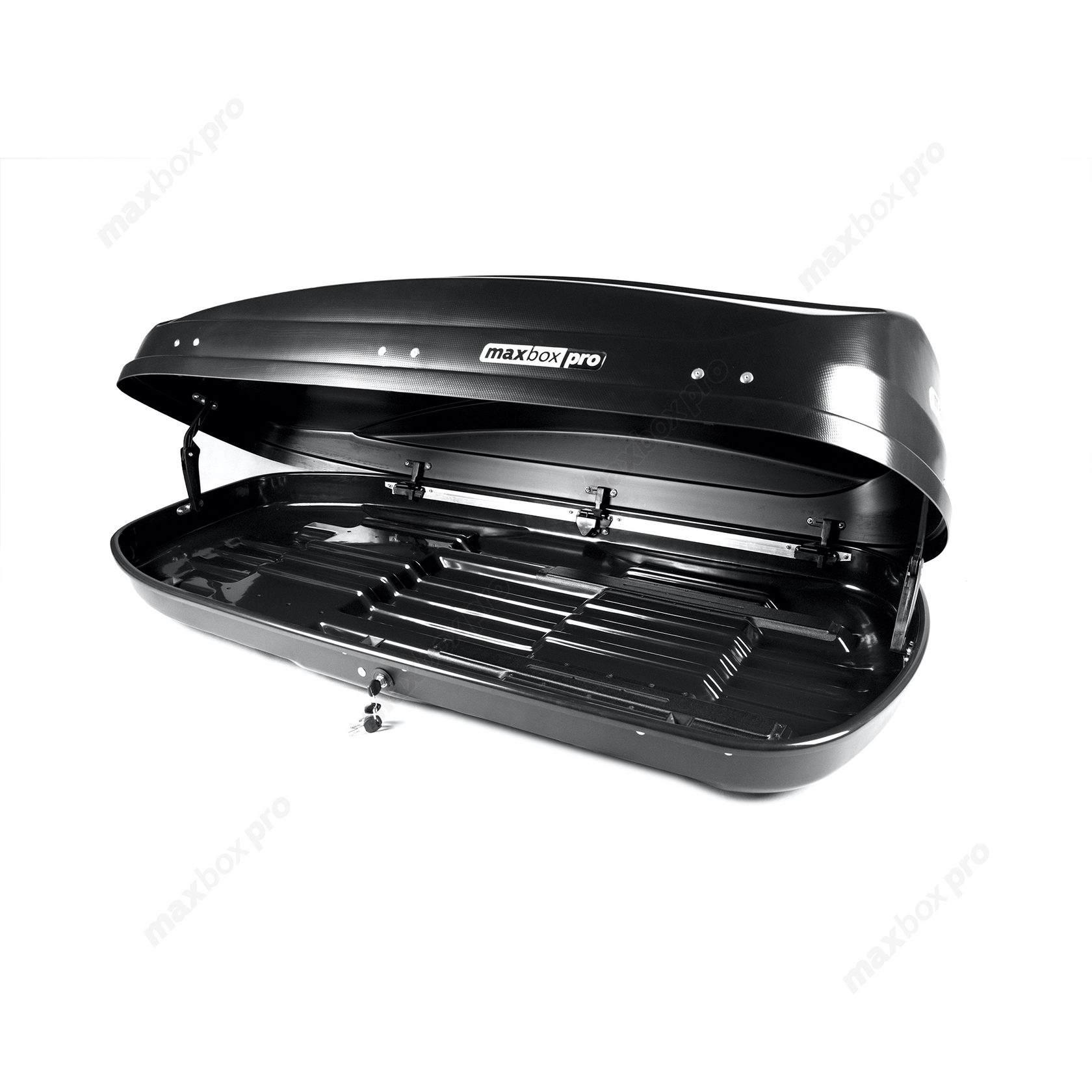 картинка Автобокс MaxBox PRO 460 (средний) карбон черный
