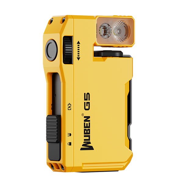 Светодиодный фонарь Wuben G5 Yellow NEW
