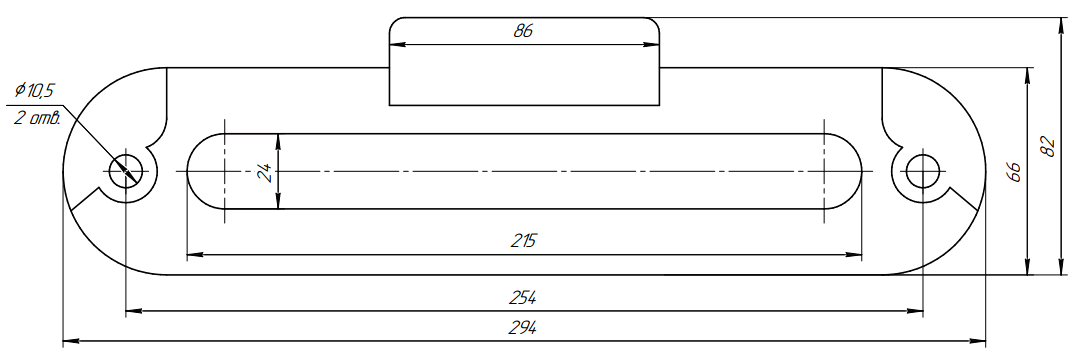 картинка Клюз для лебедки RUNVA чугун под сталь