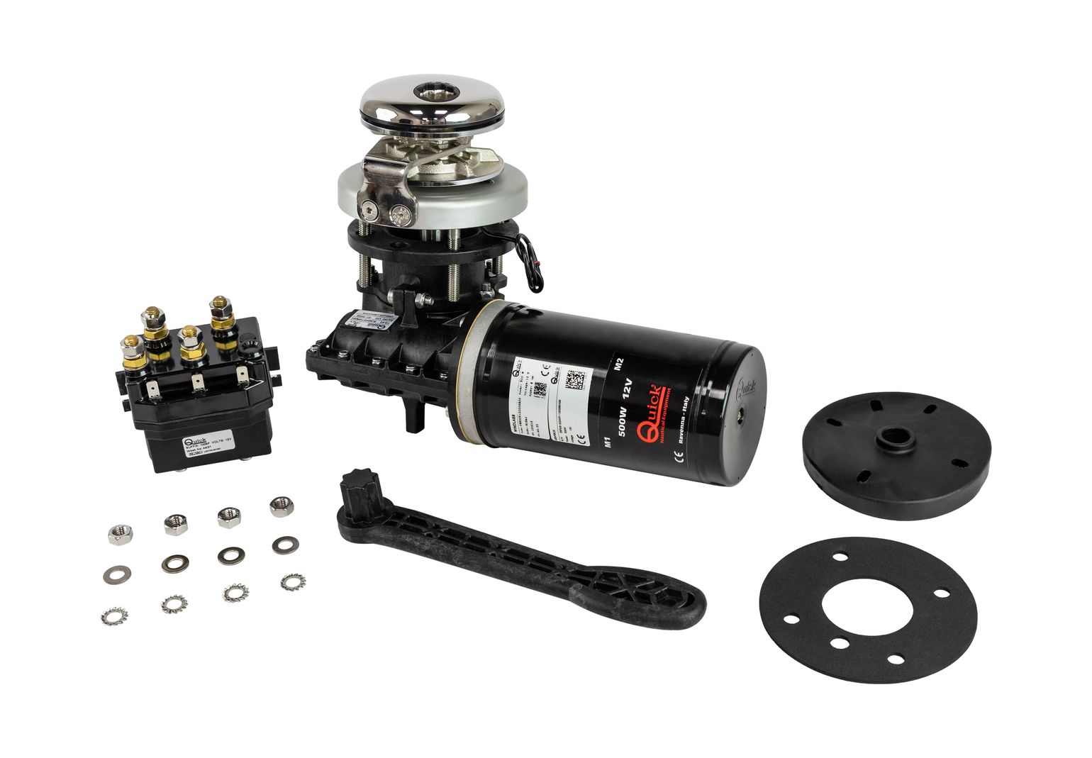 картинка Лебедка якорная Quick Rider R1 512, 12 В, цепь 6мм