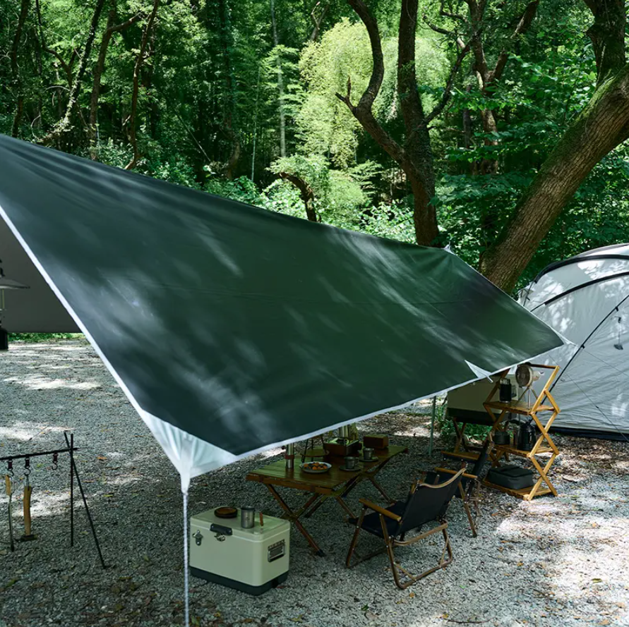 картинка Тент кемпинговый Naturehike 3Х5 м., черно-серебристый винил