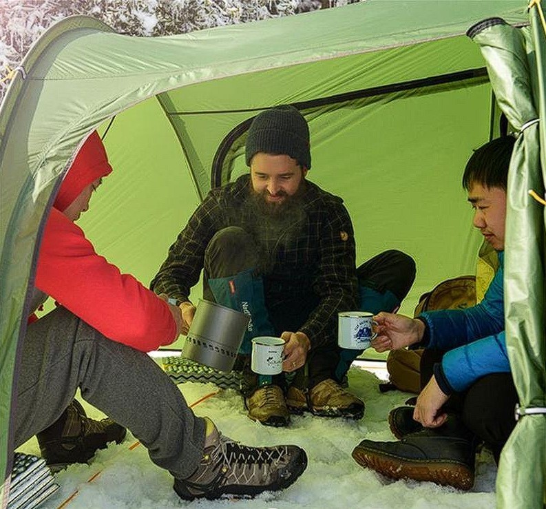 картинка Палатка двухместная Naturehike Opalus NH20ZP001,зеленая, 6927595748961
