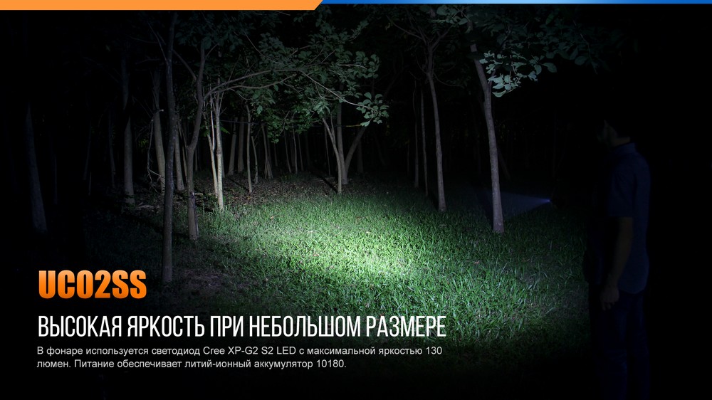 Фонарь Fenix UC02SSblue