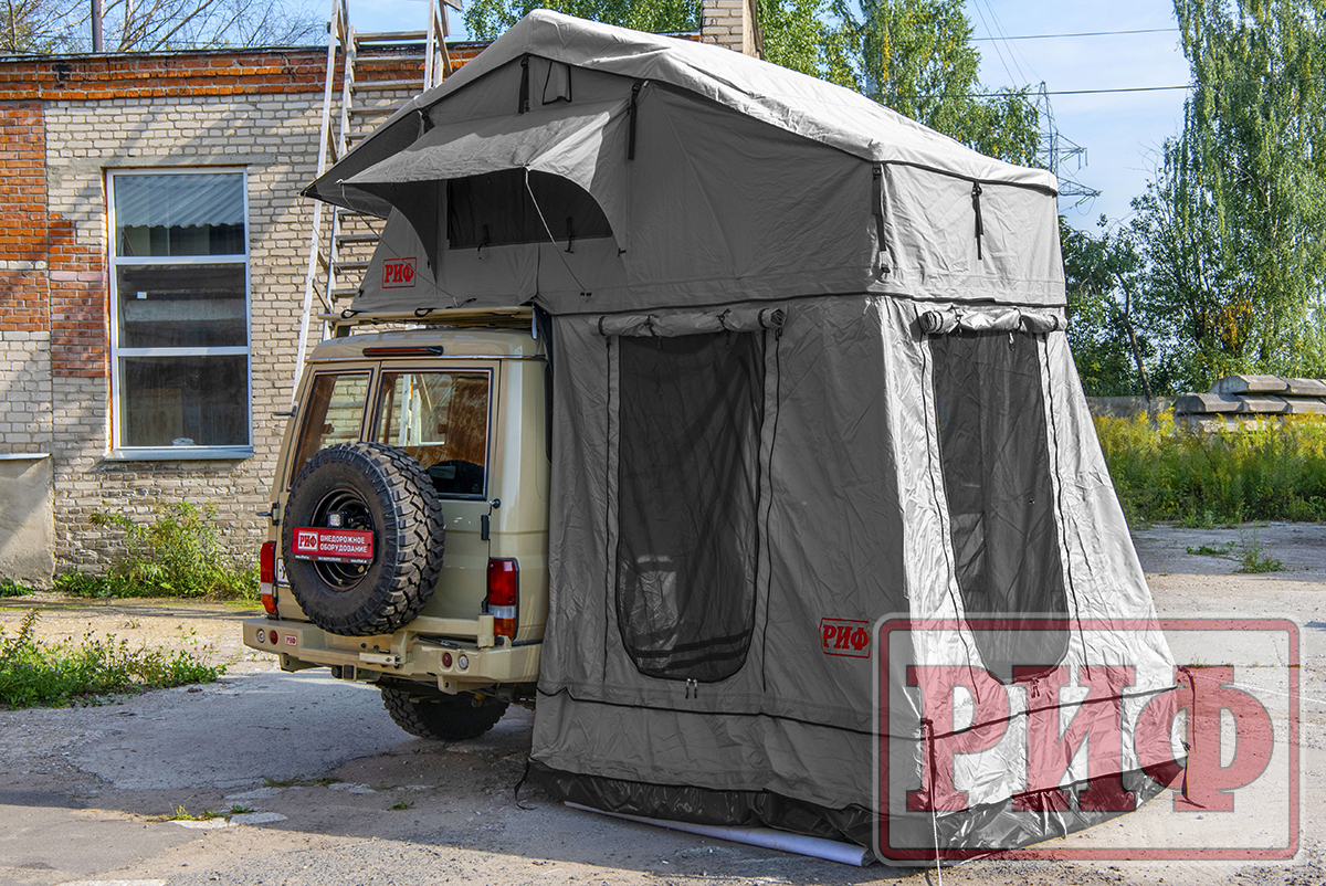 картинка Тамбур к палатке РИФ Soft RT02-120, тент серый