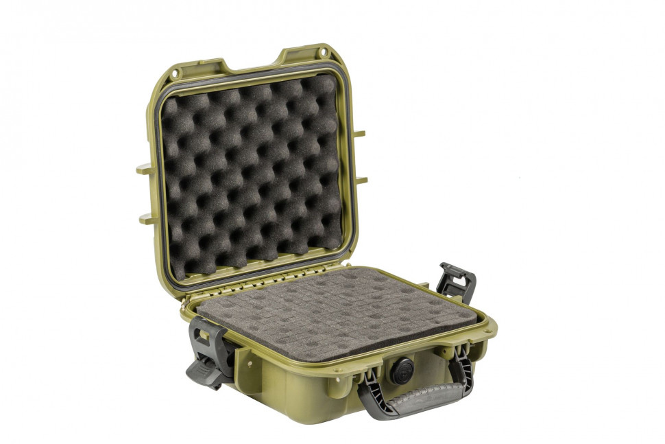 Кейс OffRoadTeam Element EL613050 ЗЕЛЕНЫЙ, внутри 261*212*116мм, IP65