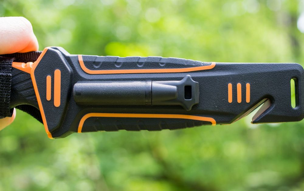 картинка Нож Ganzo G8012 оранжевый