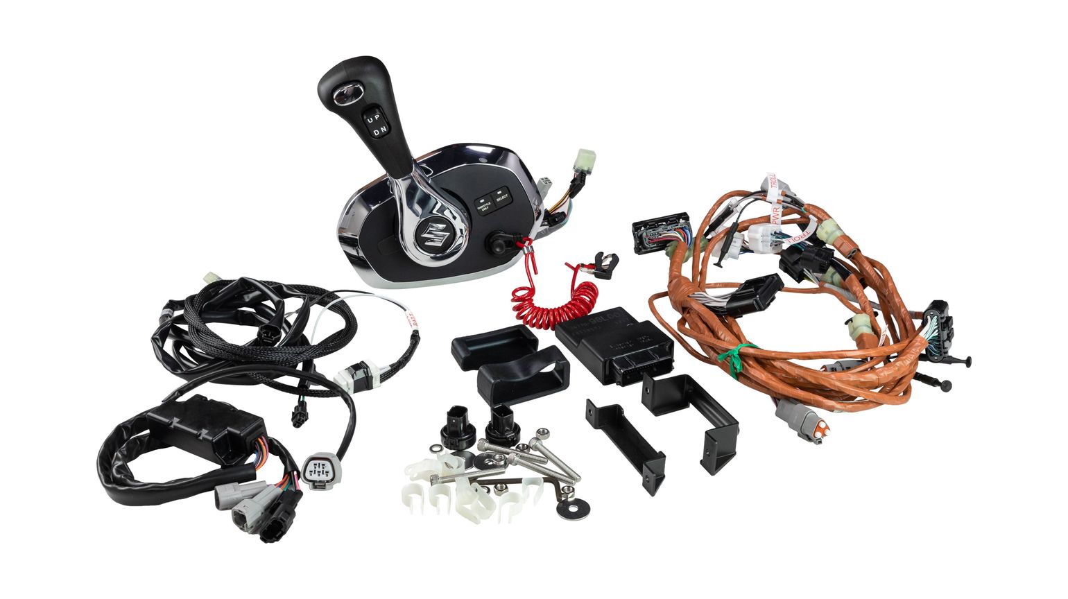 картинка Дистанционное управление Suzuki SPC, врезное, один двигатель (комплект)