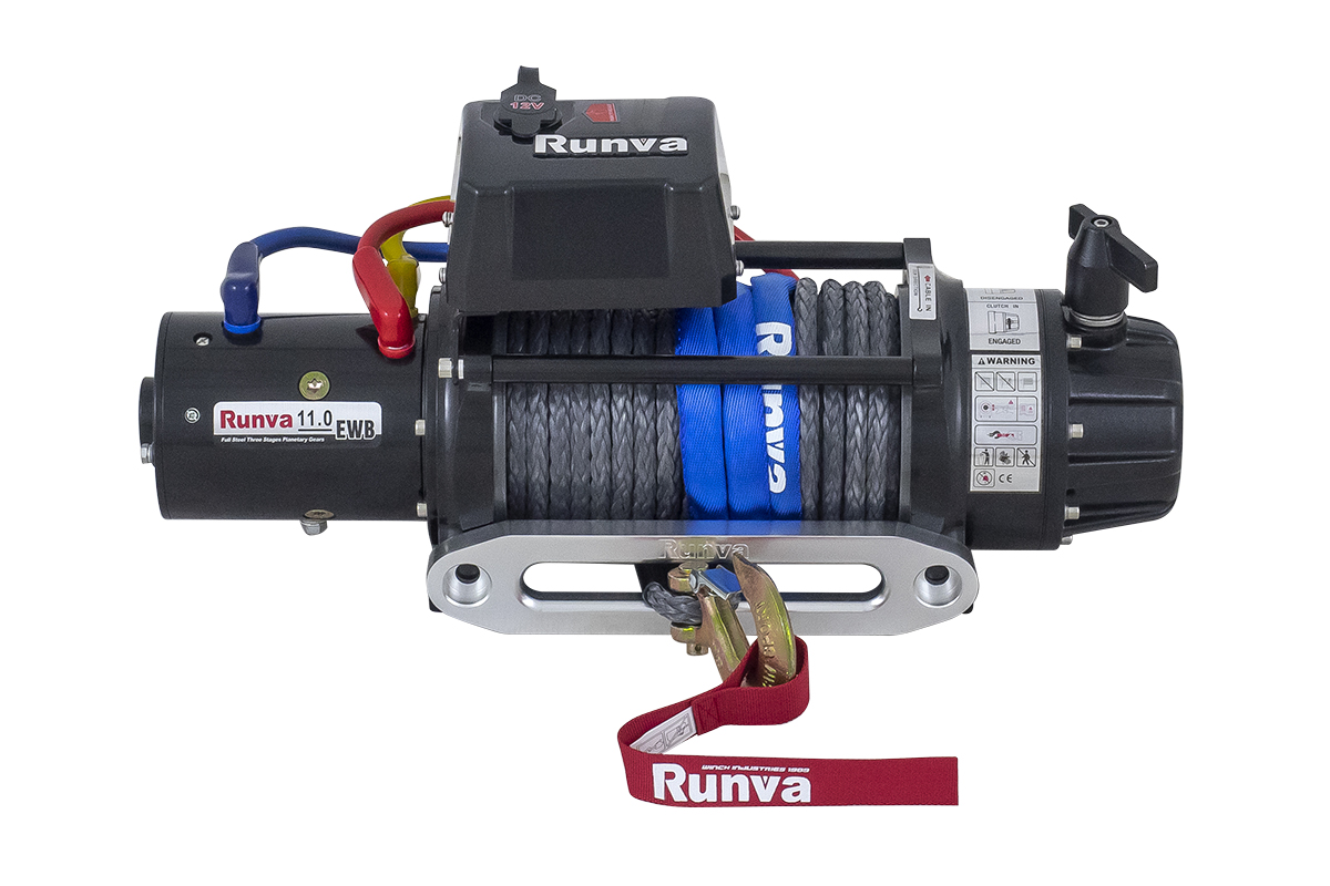 картинка Лебедка Runva 11000 lbs 5000 кг влагозащищенная синтетика