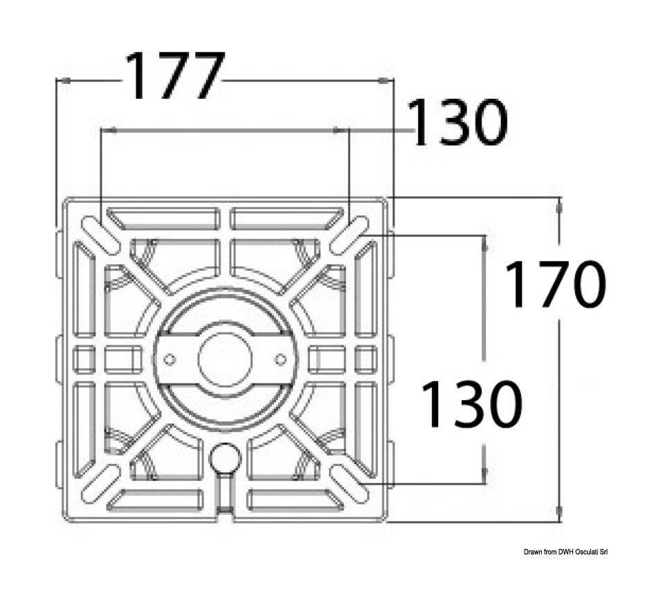 картинка Стойка для сидений Waverider амортизирующая регулируемая 580-710 мм