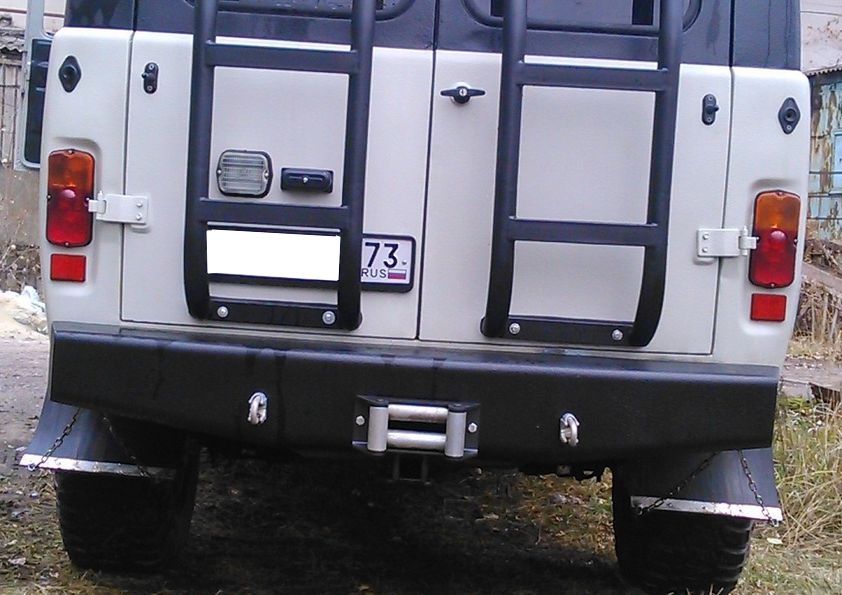 картинка Бампер задний УАЗ 452 "Аллигатор" 